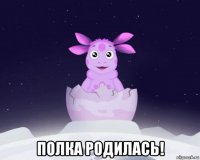  полка родилась!