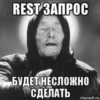 rest запрос будет несложно сделать