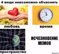 Исчезновение мемов