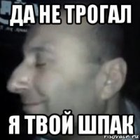 да не трогал я твой шпак