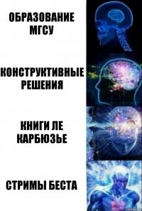 Образование мгсу Конструктивные решения Книги Ле Карбюзье Стримы беста