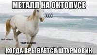 металл на октопусе когда врывается штурмовик