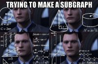 trying to make a subgraph 