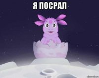 я посрал 