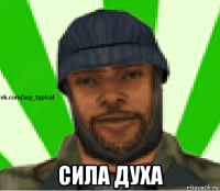  сила духа