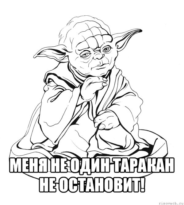 меня не один таракан не остановит!