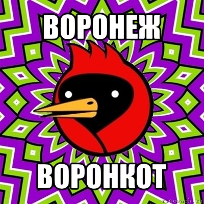 воронеж воронкот, Мем Омская птица