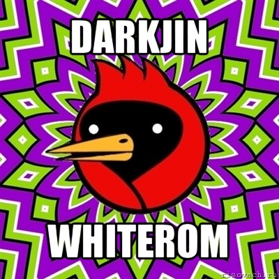 darkjin whiterom, Мем Омская птица