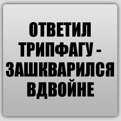 ОТВЕТИЛ ТРИПФАГУ - ЗАШКВАРИЛСЯ ВДВОЙНЕ, Комикс Ochan