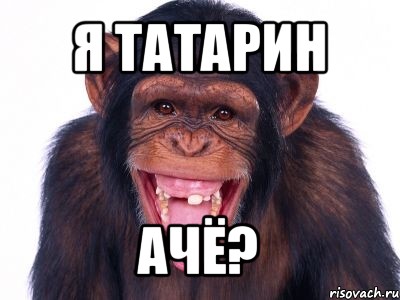 я татарин ачё?