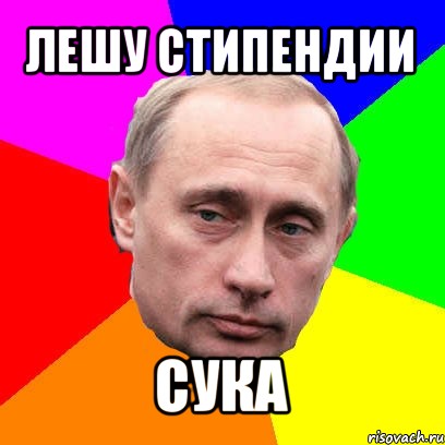 лешу стипендии сука