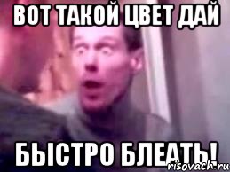 вот такой цвет дай быстро блеать!