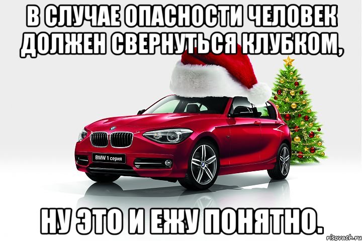 в случае опасности человек должен свернуться клубком, ну это и ежу понятно., Мем приколюшки