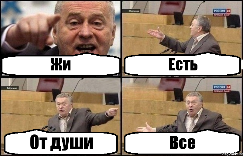 Жи Есть От души Все, Комикс Жириновский