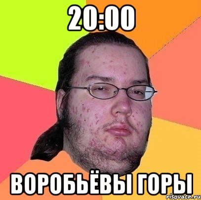 20:00 воробьёвы горы