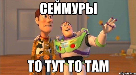 сеймуры то тут то там, Мем istoriya igru6ek