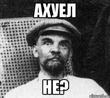 ахуел не?