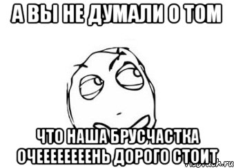 а вы не думали о том что наша брусчастка очеееееееень дорого стоит, Мем Мне кажется или