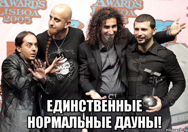  единственные нормальные дауны!, Мем SOAD