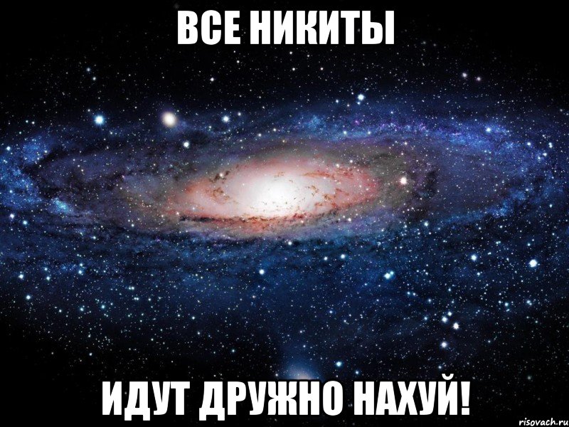 все никиты идут дружно нахуй!, Мем Вселенная