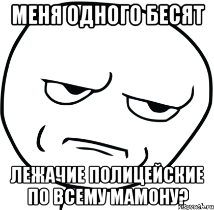 меня одного бесят лежачие полицейские по всему мамону?, Мем Are you f cking kidding me