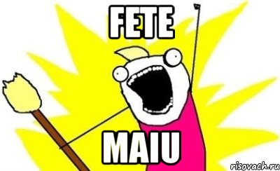 fete maiu, Мем кто мы чего мы хотим