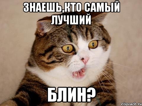 знаешь,кто самый лучший блин?