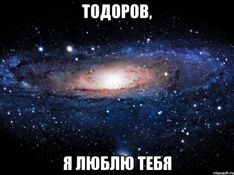 тодоров, я люблю тебя, Мем Вселенная