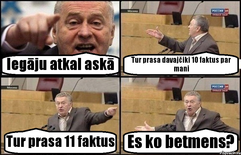 Iegāju atkal askā Tur prasa davajčiki 10 faktus par mani Tur prasa 11 faktus Es ko betmens?, Комикс Жириновский