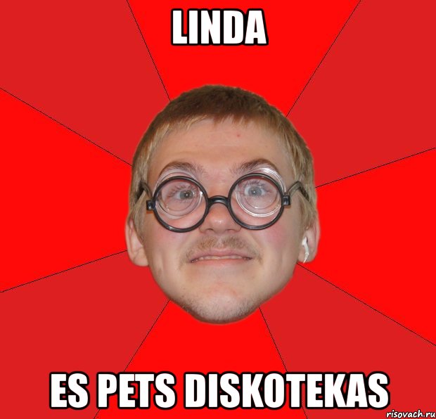 linda es pets diskotekas, Мем Злой Типичный Ботан