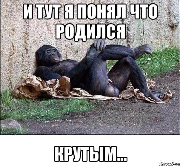 и тут я понял что родился крутым...