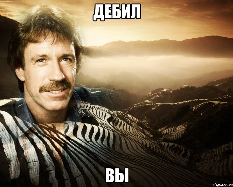 дебил вы