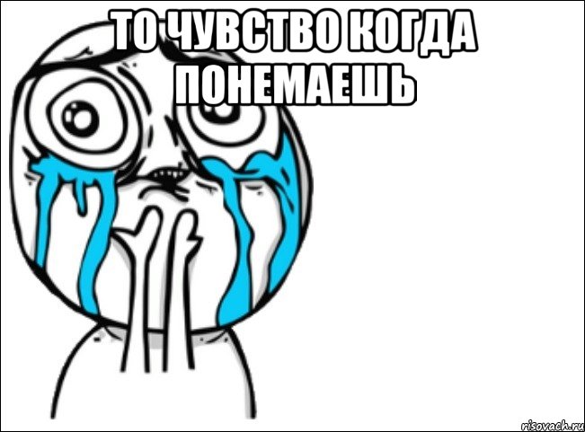 то чувство когда понемаешь , Мем Это самый