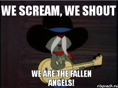 We scream, we shout We are the Fallen Angels!, Комикс боярский