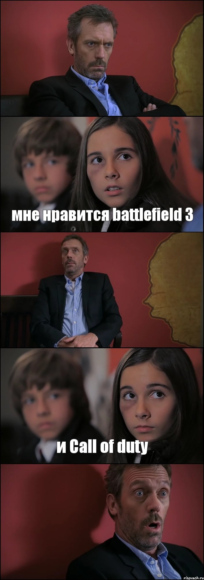  мне нравится battlefield 3  и Call of duty 