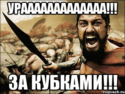 урааааааааааааа!!! за кубками!!!, Мем Это Спарта