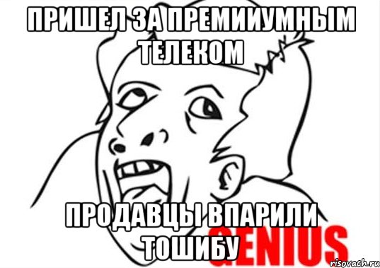 пришел за премииумным телеком продавцы впарили тошибу