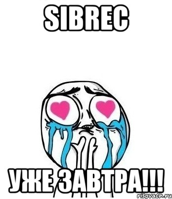 sibrec уже завтра!!!, Мем Влюбленный