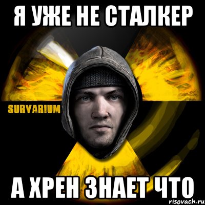 я уже не сталкер а хрен знает что, Мем Typical Scavenger