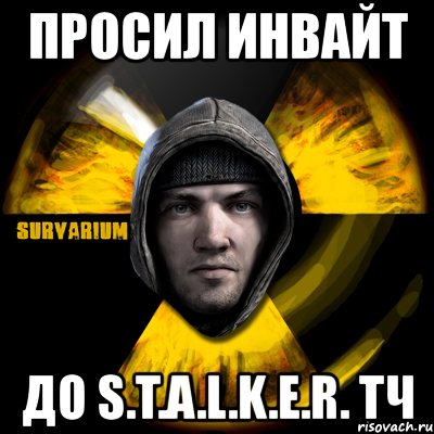 просил инвайт до s.t.a.l.k.e.r. тч, Мем Typical Scavenger