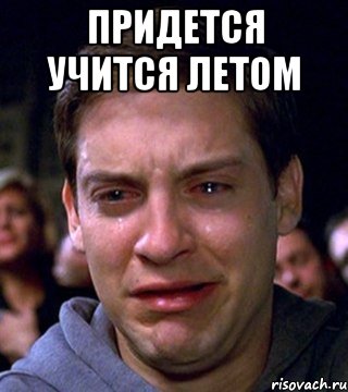 придется учится летом 