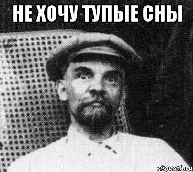 не хочу тупые сны , Мем   Ленин удивлен