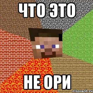 что это не ори, Мем Миникрафтер