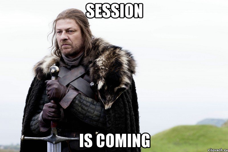 session is coming, Мем старк