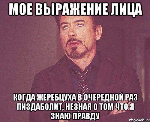 мое выражение лица когда жеребцуха в очередной раз пиздаболит, незная о том что я знаю правду, Мем твое выражение лица