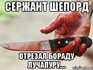 сержант шепорд отрезал бораду лучапуру...., Мем жить это боротсяя боротся это