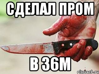 сделал пром в 36м, Мем жить это боротсяя боротся это