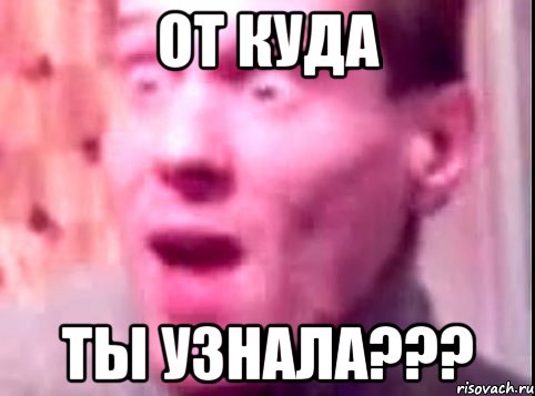 от куда ты узнала???, Мем Дверь мне запили