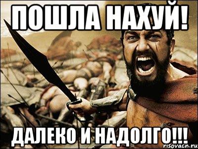 пошла нахуй! далеко и надолго!!!, Мем Это Спарта