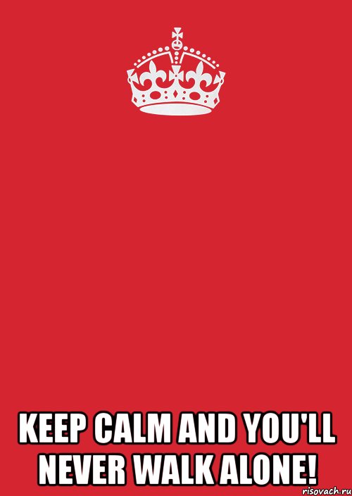  keep calm and you'll never walk alone!, Комикс Keep Calm 3